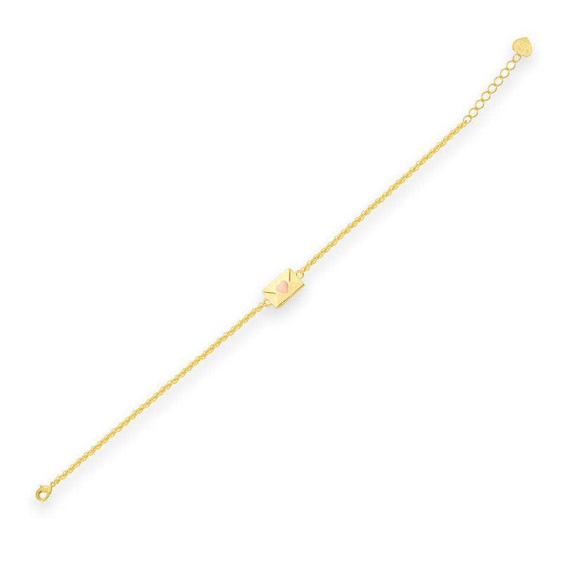 Pearl Envelope 18K Gold Plating Necklace & Bracelet
