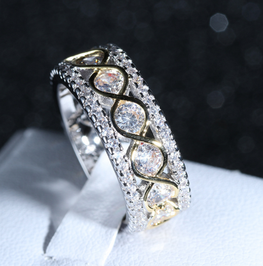 Elegant Female Zircon Stone Ring - Kaldas Online Shopping