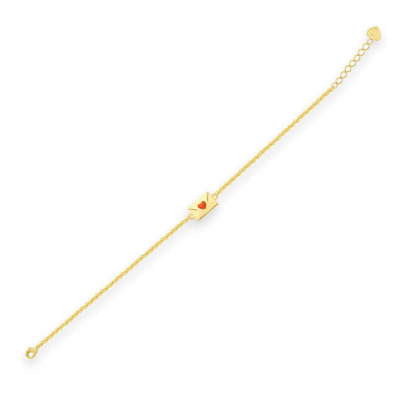 Pearl Envelope 18K Gold Plating Necklace & Bracelet