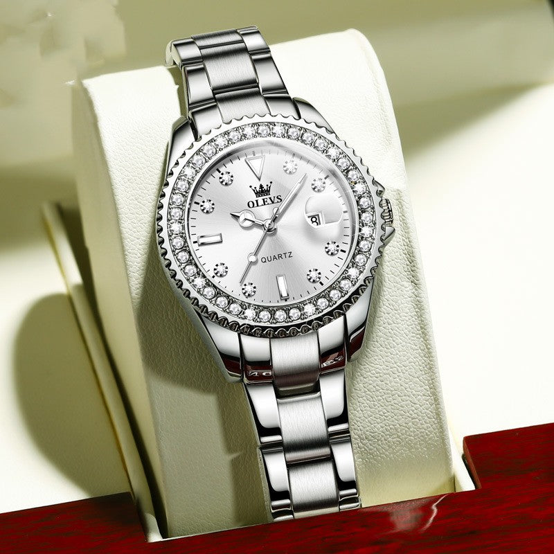 Quartz Women's Stainless Steel Watch