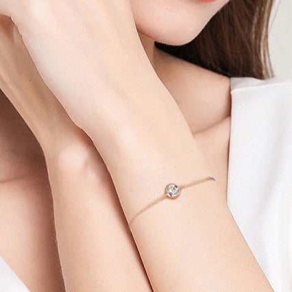 Simple Silver Bracelet - Kaldas Online Shopping