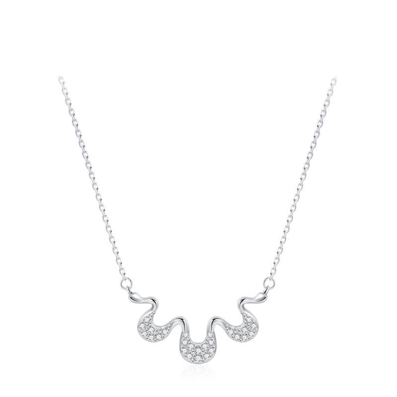 S925 Silver Micro Diamond Necklace