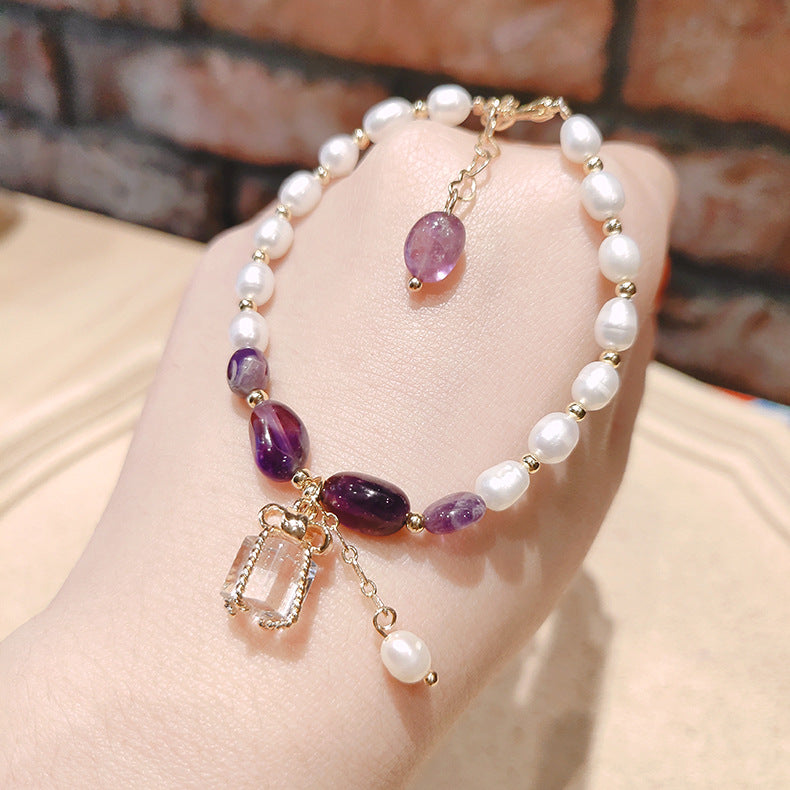 Flourishing Blossom Baroque Pearl Bracelet - Kaldas Online Shopping