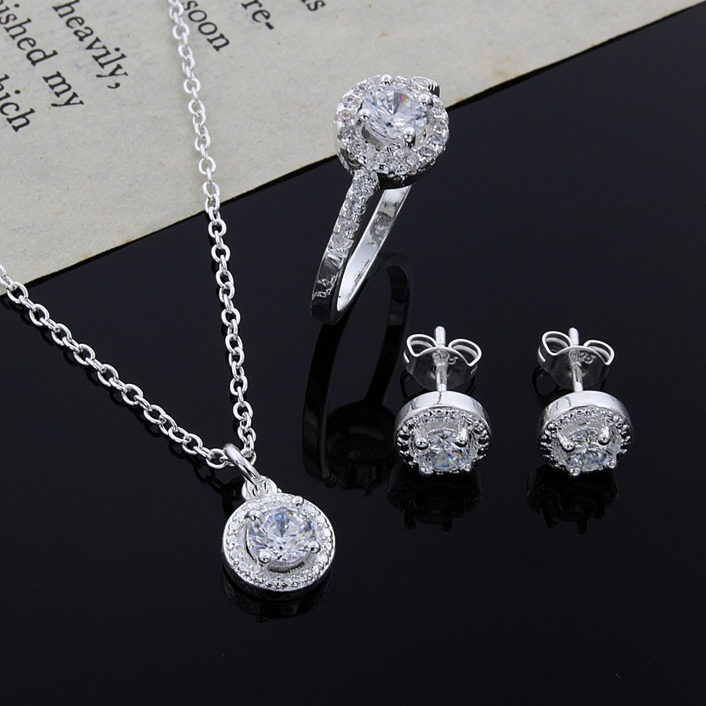 Zircon Jewelry Set - Kaldas Online Shopping