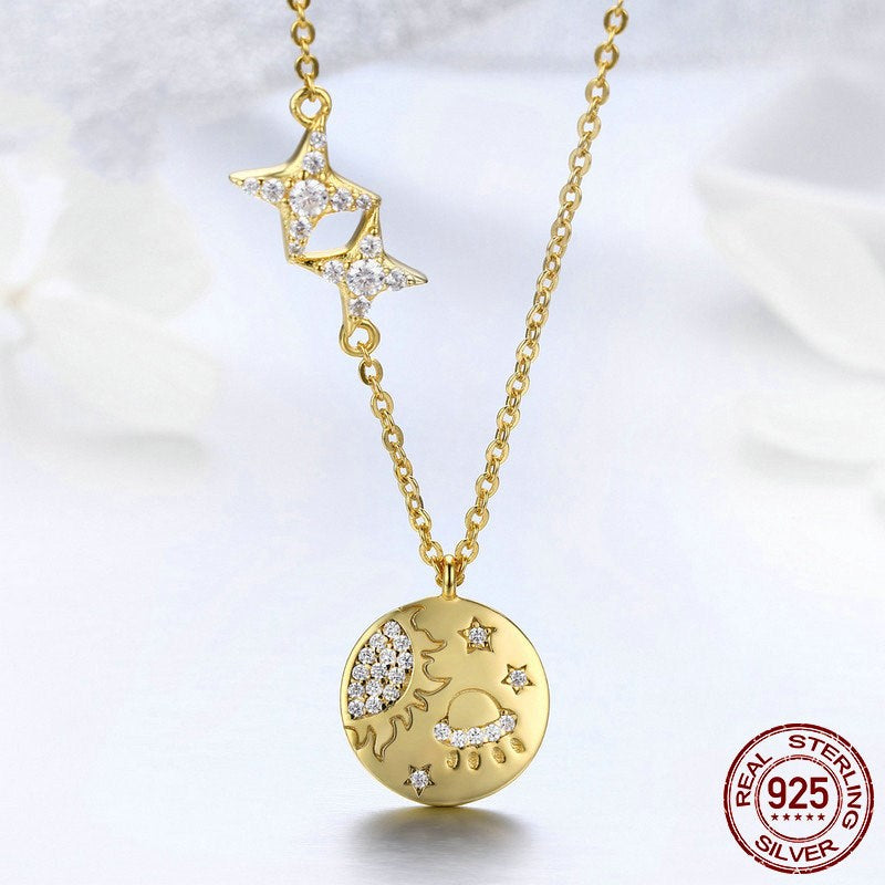 Sterling Silver Mysterious Necklace