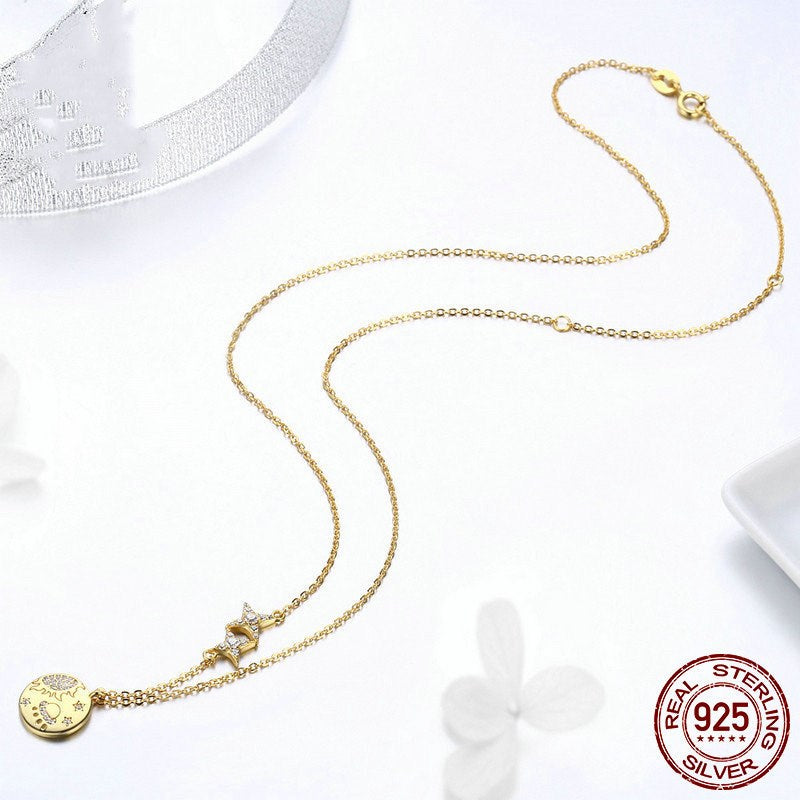 Sterling Silver Mysterious Necklace