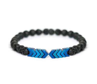 Volcanic Stone Magnet Bracelet - Kaldas Online Shopping