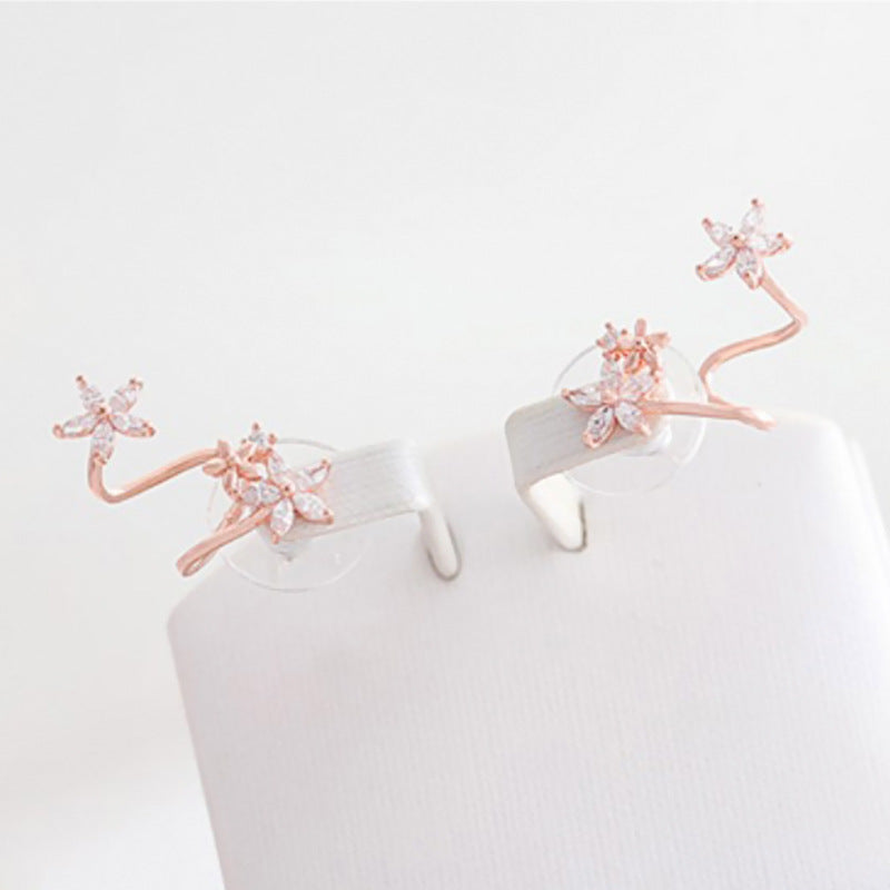 Flowers style earrings - Kaldas Online Shopping