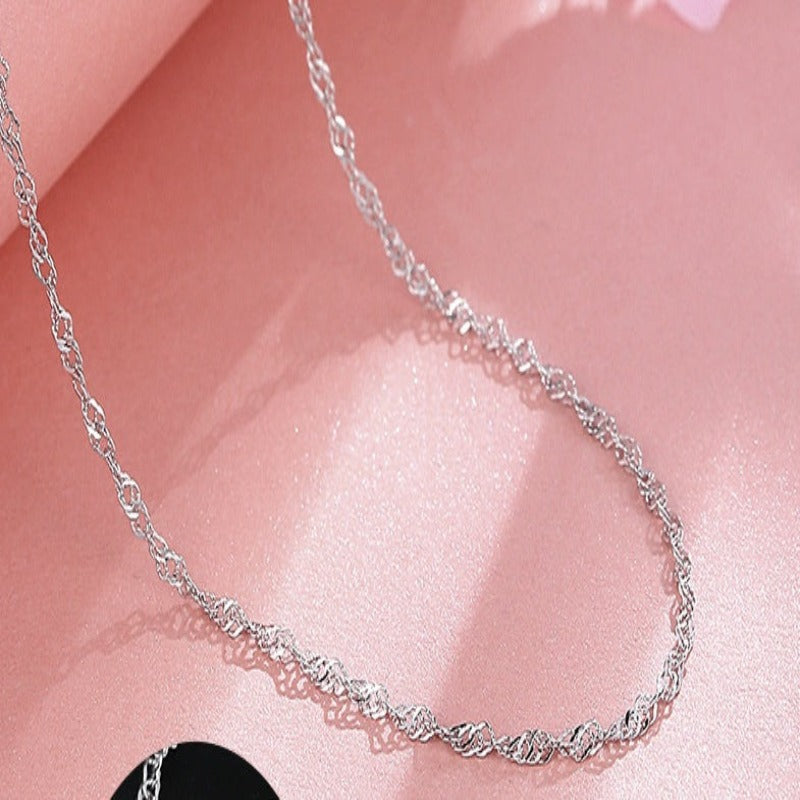 S925 Sterling Silver Multi-style Necklace