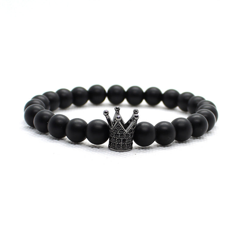 Black beaded Bracelet - Kaldas Online Shopping