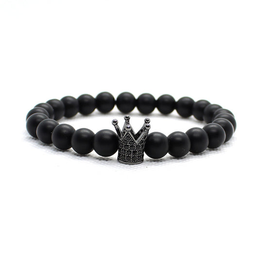 Black beaded Bracelet - Kaldas Online Shopping