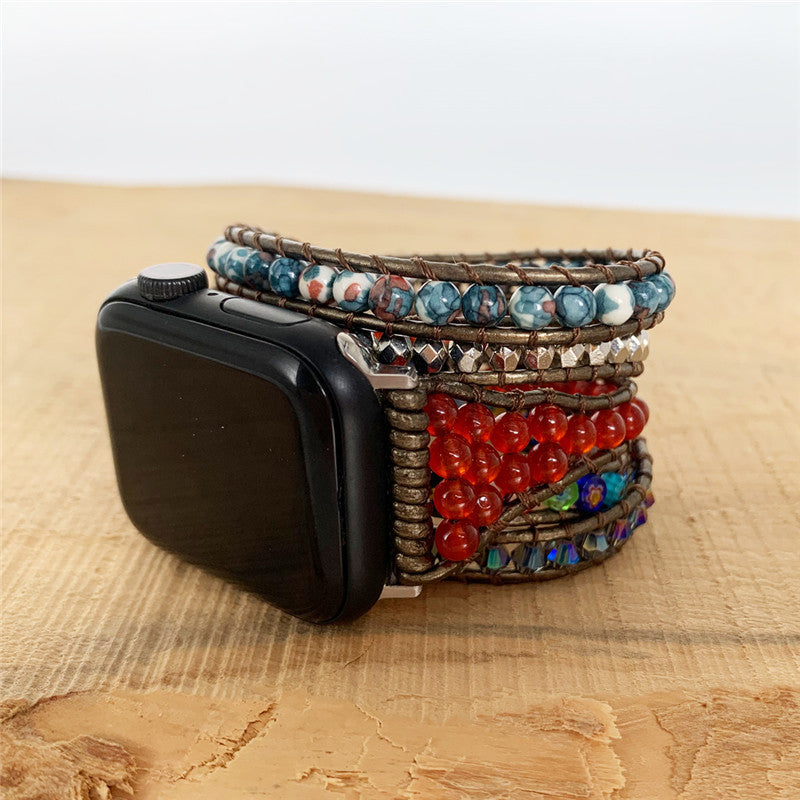 Natural Rough Woven Watch Band