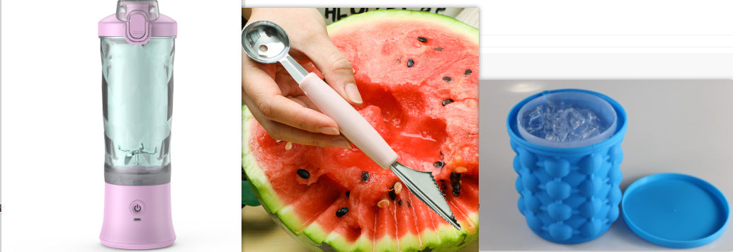 Portable Personal 6-Blade Mini Blender for Shakes and Smoothies