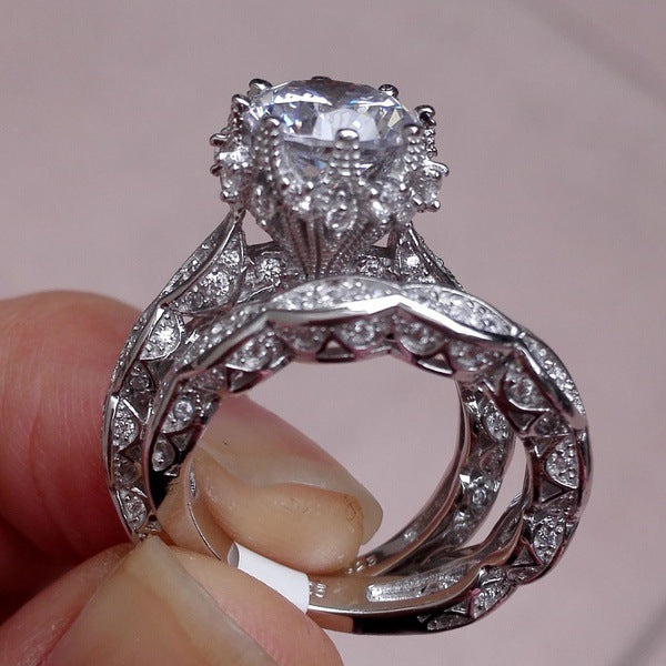 Royal zircon ring - Kaldas Online Shopping