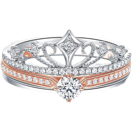 Crown Twin Ring