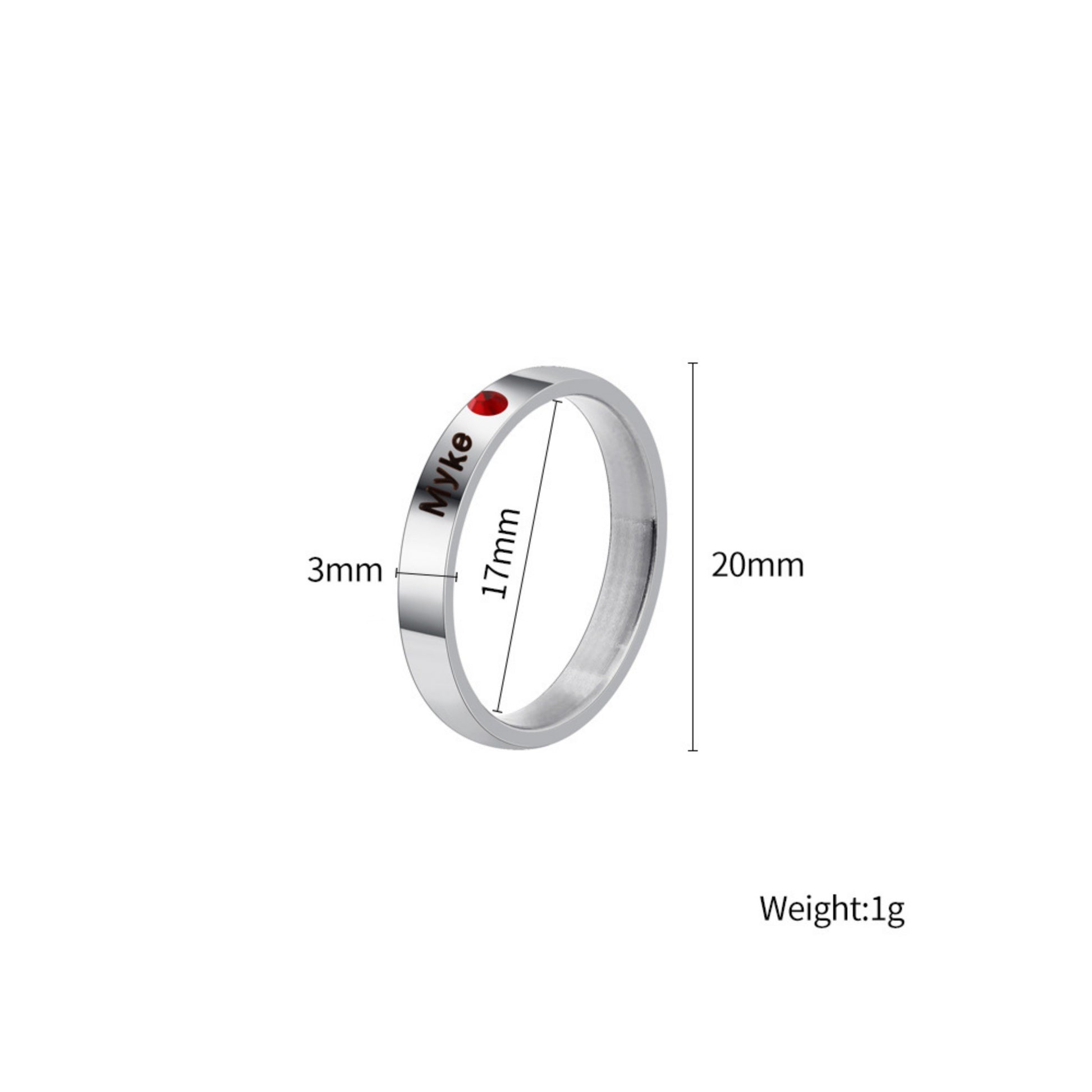 European style Titanium Steel Ring - Kaldas Online Shopping