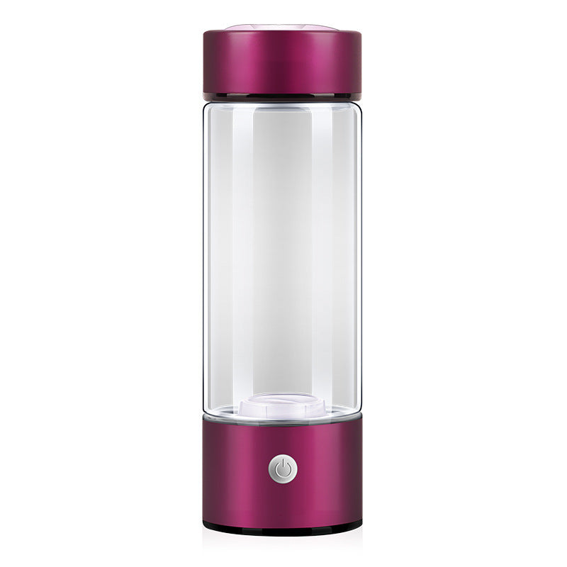 Electric Hydrogen Water Bottle: Rechargeable Portable Antioxidant Generator