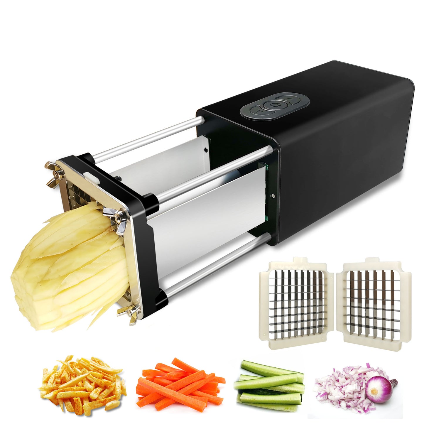 Electric Stainless Steel French Fry Cutter