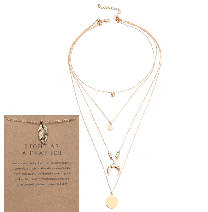 Multi-style Women Necklace - Kaldas Online Shopping