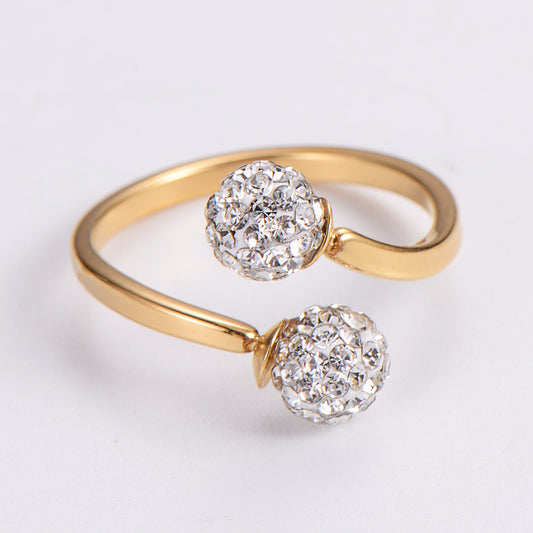 Hollow-out Stainless-Steel Ring