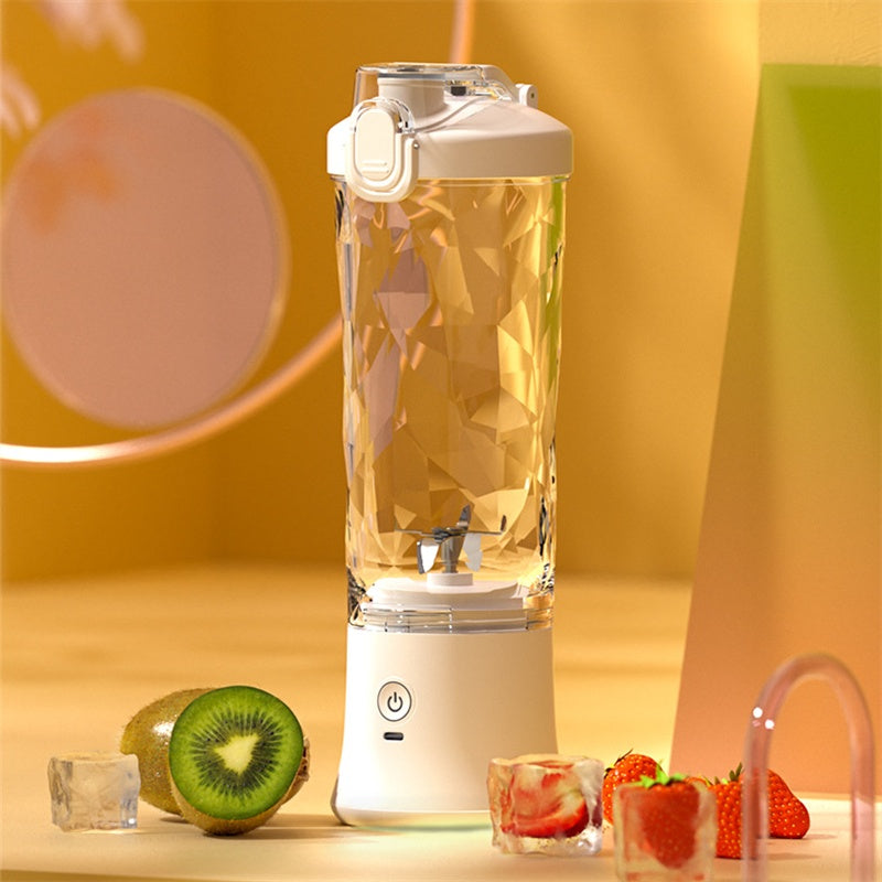 Portable Personal 6-Blade Mini Blender for Shakes and Smoothies