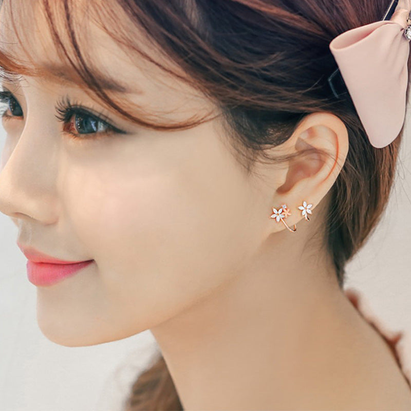 Flowers style earrings - Kaldas Online Shopping