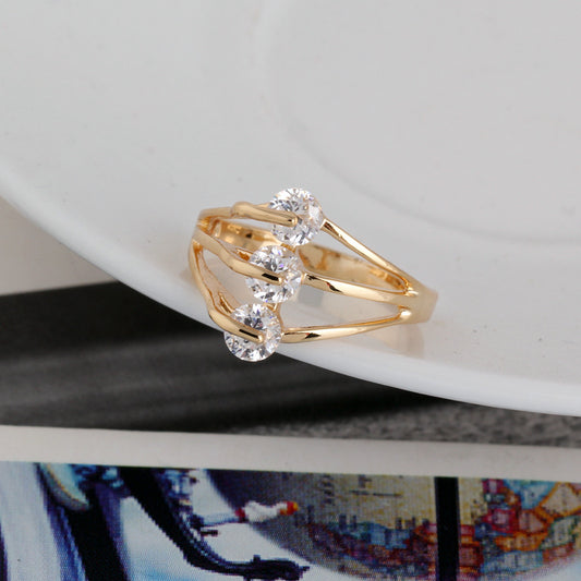 Fashion Personality Zircon Ring
