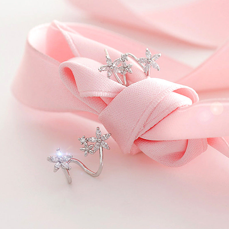 Flowers style earrings - Kaldas Online Shopping