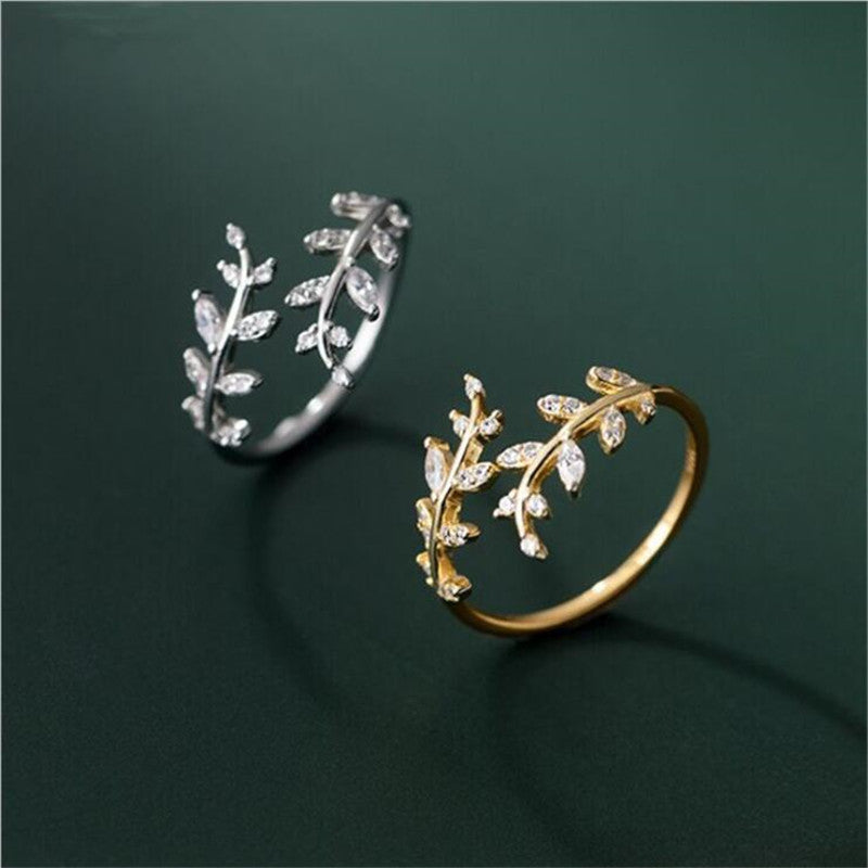 Leaf shape Ring - Kaldas Online Shopping