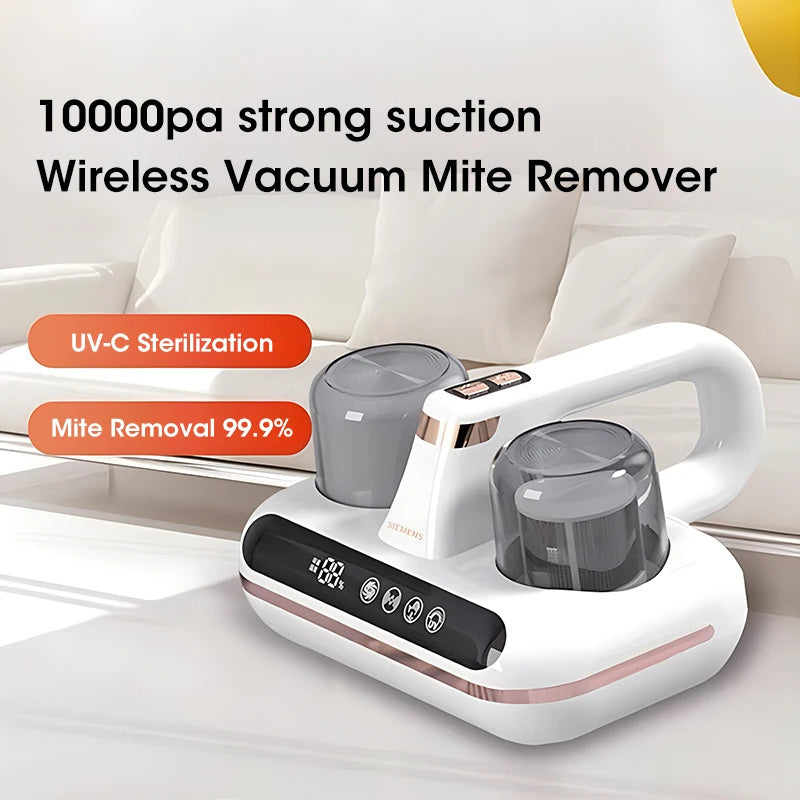 Cordless Handheld Mattress Vacuum Mite Remover