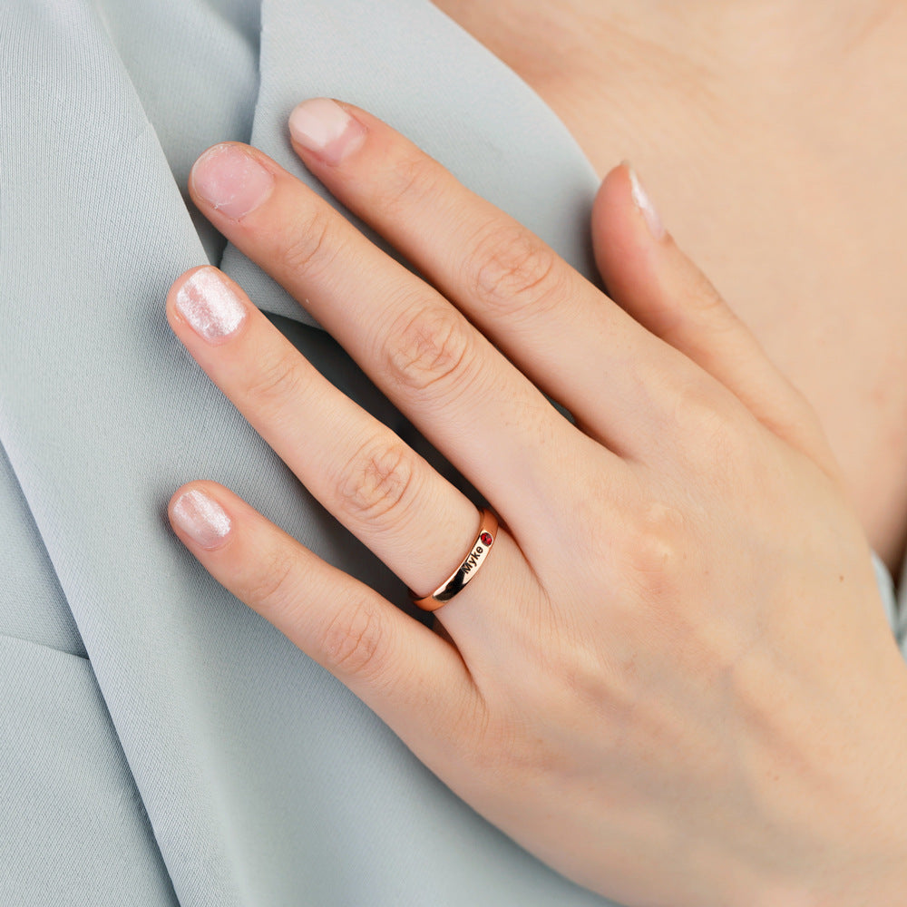 European style Titanium Steel Ring - Kaldas Online Shopping