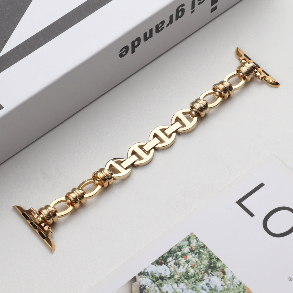 Stainless Steel Watch Band Chain - Kaldas Online Shopping