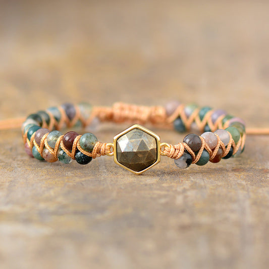 Natural stone accessory bracelet - Kaldas Online Shopping