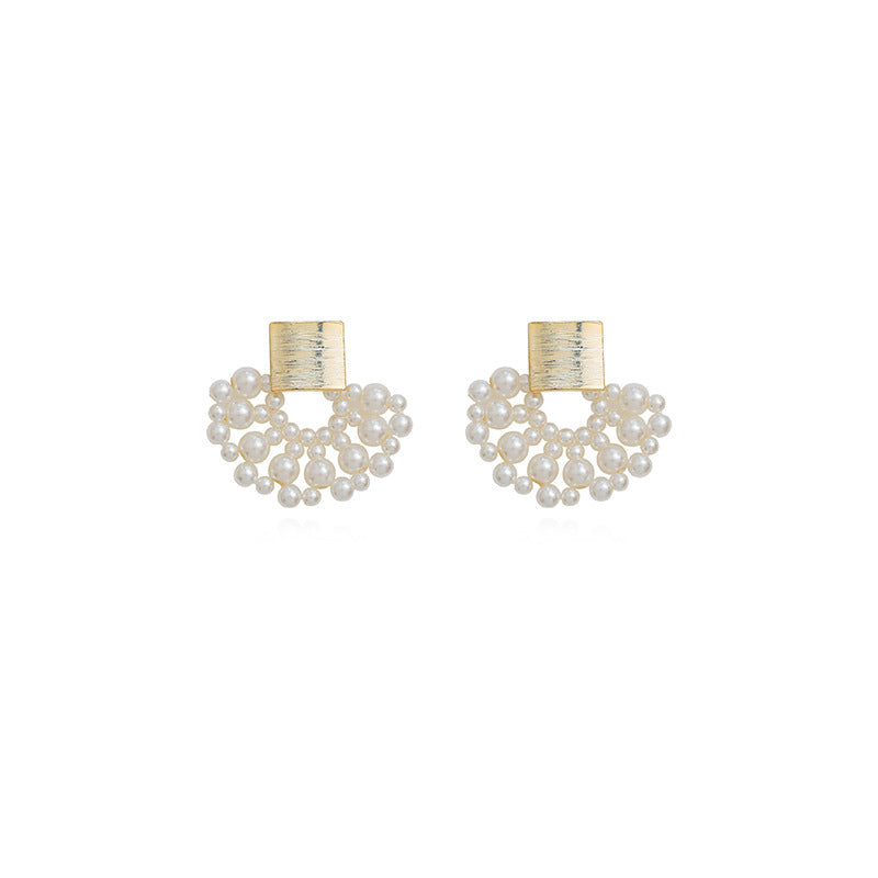 Handmade Pearl Earrings - Kaldas Online Shopping