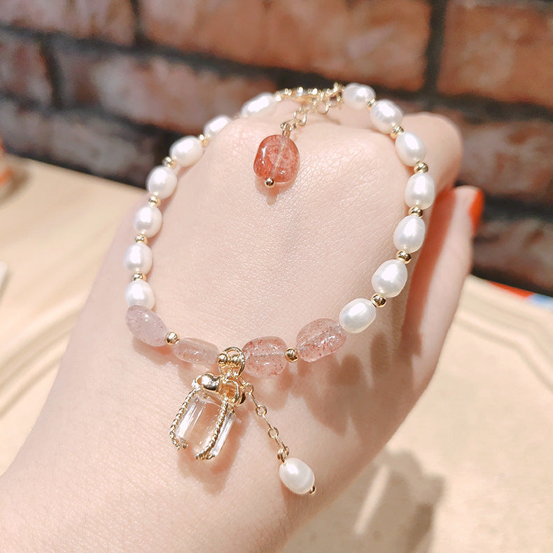 Flourishing Blossom Baroque Pearl Bracelet - Kaldas Online Shopping