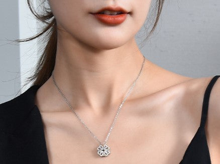Four-leaf Clover Necklace - Kaldas Online Shopping