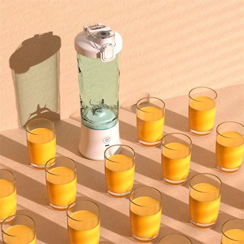 Portable Personal 6-Blade Mini Blender for Shakes and Smoothies