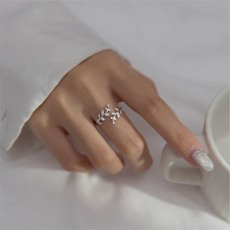 Leaf shape Ring - Kaldas Online Shopping