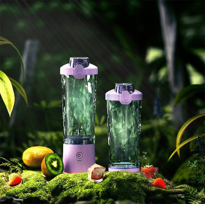 Portable Personal 6-Blade Mini Blender for Shakes and Smoothies
