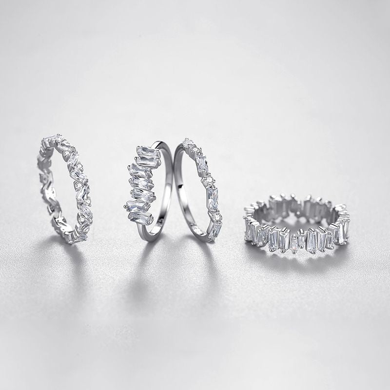 Sugar Cube Niche Design Ring - Kaldas Online Shopping