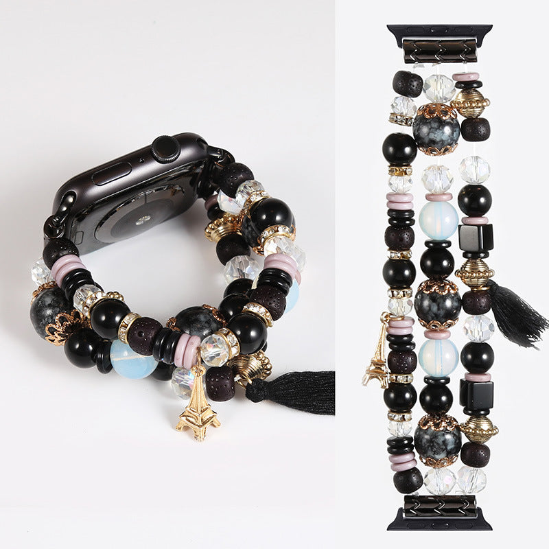 Bohemian Handmade Beaded Watch Band - Kaldas Online Shopping