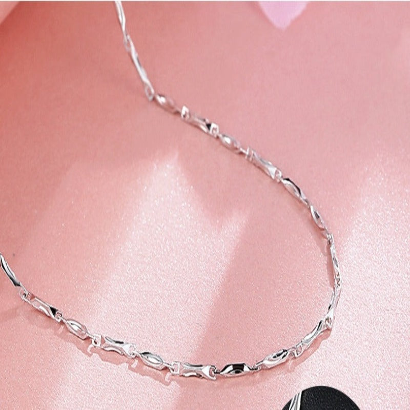 S925 Sterling Silver Multi-style Necklace