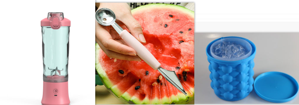 Portable Personal 6-Blade Mini Blender for Shakes and Smoothies