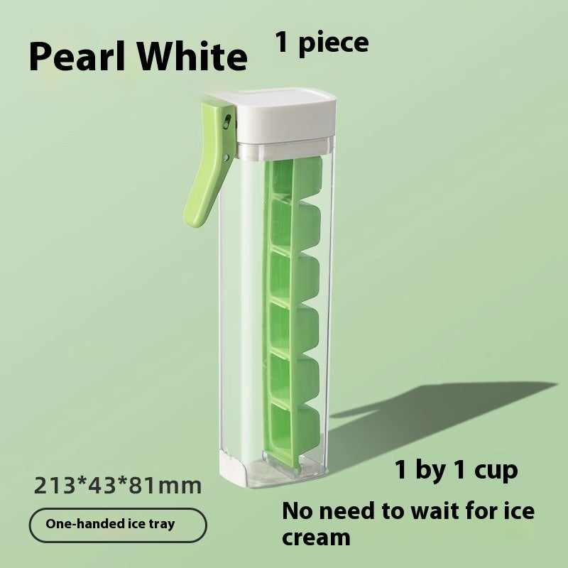 Food-Grade Ice Cube Maker with Storage Box