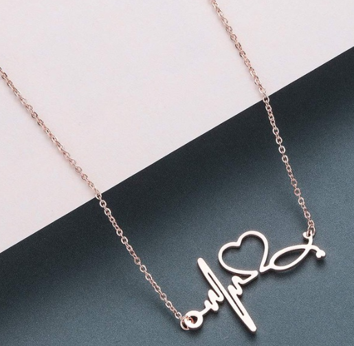 Heartbeat Necklace - Kaldas Online Shopping