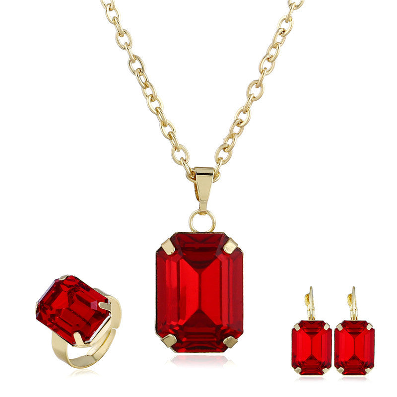 Gemstone jewelry set - Kaldas Online Shopping