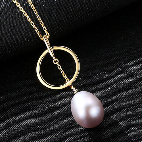 Sterling Silver Pearl Necklace Pendant