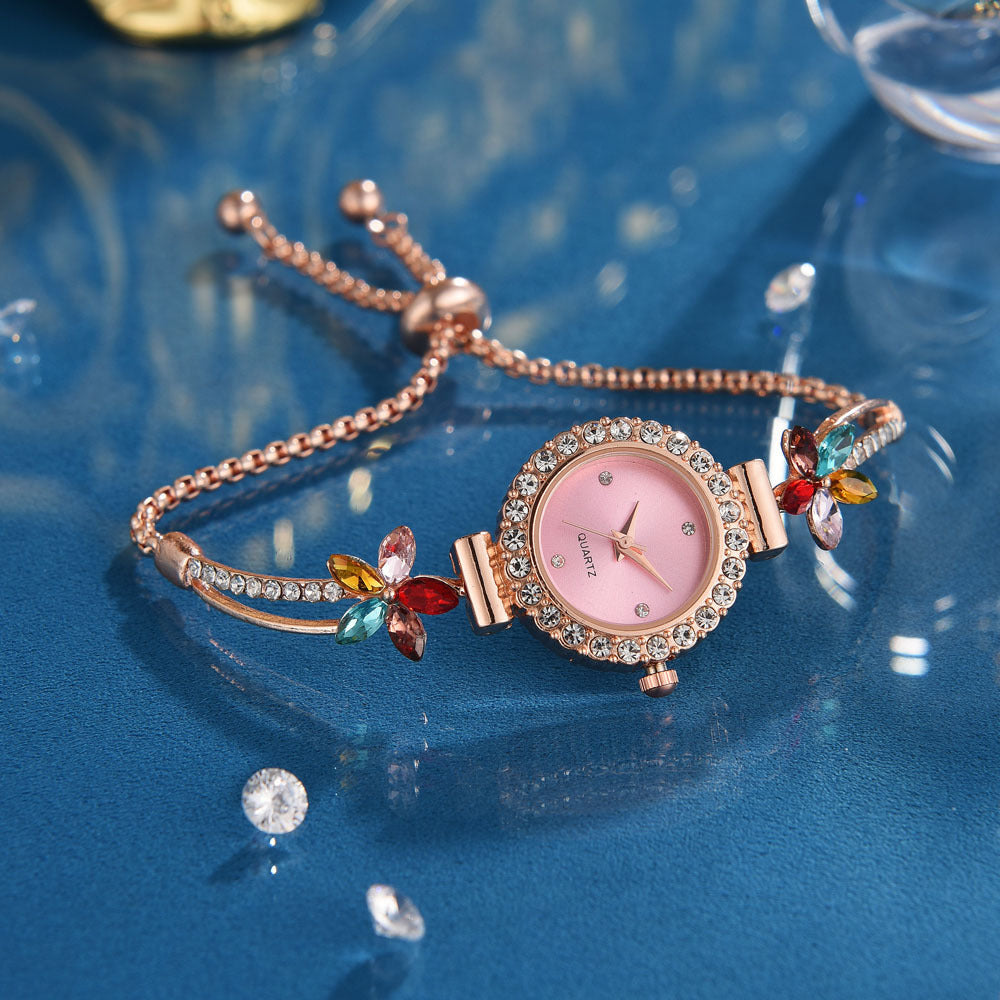 Adjustable Bracelet Women's Quartz Watch