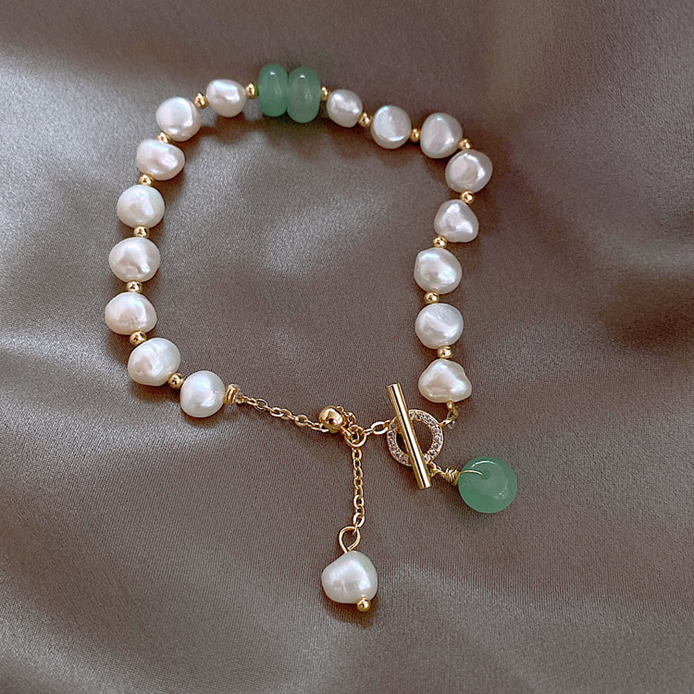 Freshwater Pearl Adjustable Bracelet - Kaldas Online Shopping