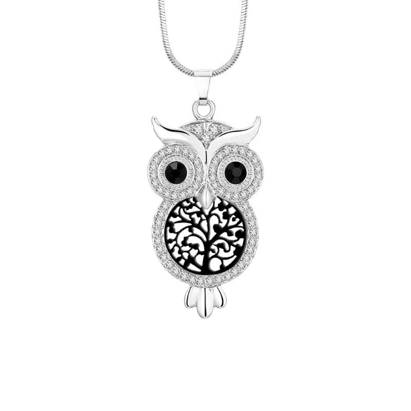Long Owl Necklace
